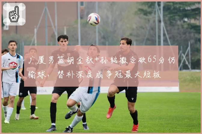 广厦男篮胡金秋+孙铭徽合砍65分仍输球,替补深度成争冠最大短板